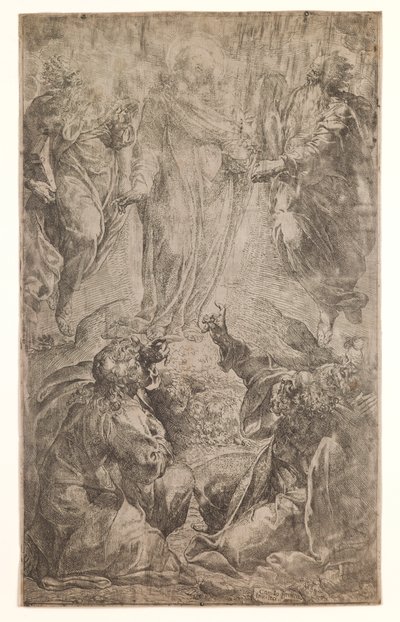 De Transfiguratie door Camillo Procaccini