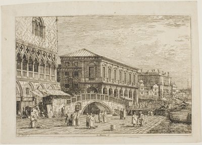 le Preson. V., uit Vedute door Canaletto