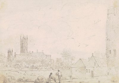 Kathedraal van Canterbury door Capt. Thomas Hastings