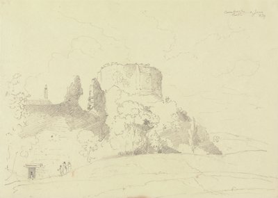 Kasteel Carisbrooke, Isle of Wight door Capt. Thomas Hastings