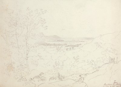 Van Strawberry Hill, Clevedon, Zaterdag 6 September 1845 door Capt. Thomas Hastings