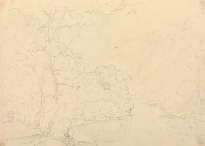 Holne Chase aan de Dart, 30 mei 1833 door Capt. Thomas Hastings