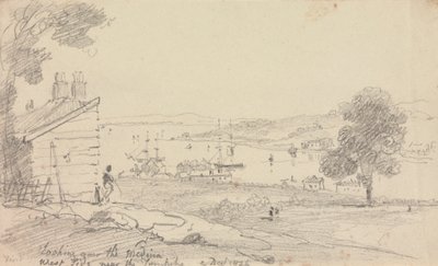 Uitzicht over de Medina, 2 december 1826 door Capt. Thomas Hastings