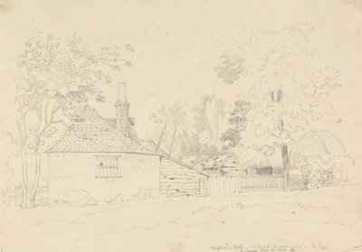 Milfield Stallen, East Cowes, 15 Juni 1828 door Capt. Thomas Hastings