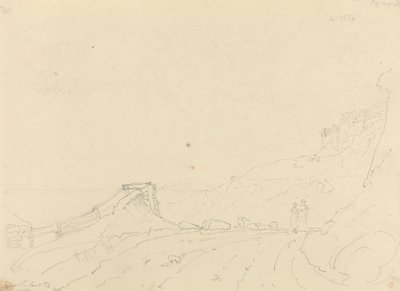 Nabij Blackgang Chine, 19 augustus 1826 door Capt. Thomas Hastings