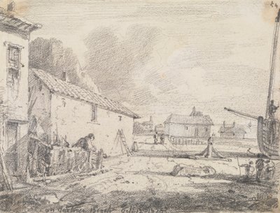 Op Hastings Beach, 12 oktober 1820 door Capt. Thomas Hastings