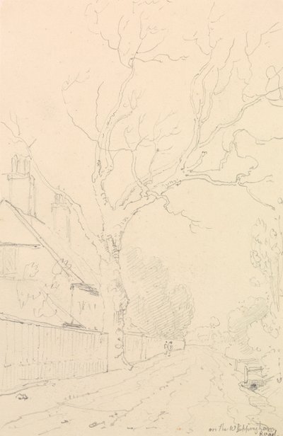 Op de Whippingham Road, Isle of Wight door Capt. Thomas Hastings