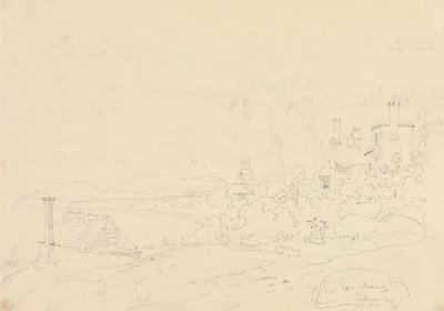 Sandown Bay, Isle of Wight, augustus 1828 door Capt. Thomas Hastings