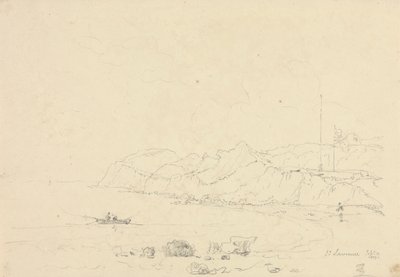 St. Lawrence, Isle of Wight, 19 september 1827 door Capt. Thomas Hastings