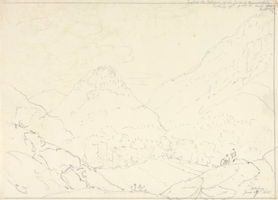 De kaken van Borrowdale, zaterdag 27 juni 1835 door Capt. Thomas Hastings