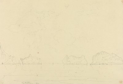 De Needles, Isle of Wight door Capt. Thomas Hastings