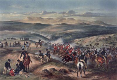 De Slag bij de Gwanga, Kaap de Goede Hoop, op 8 juni 1846 door Captain Carey