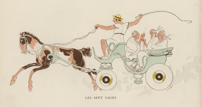 Illustratie voor Les Courses Dans L
