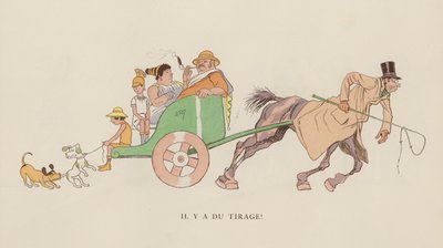 Illustratie voor Les Courses Dans L