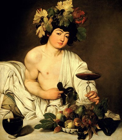 Bacchus door Caravaggio