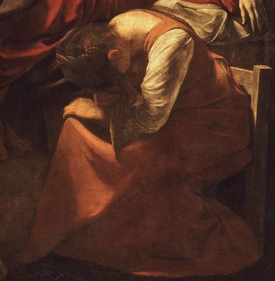 Dood van de Maagd door Caravaggio