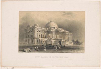 Het Kapitool te Washington door Carel Christiaan Antony Last