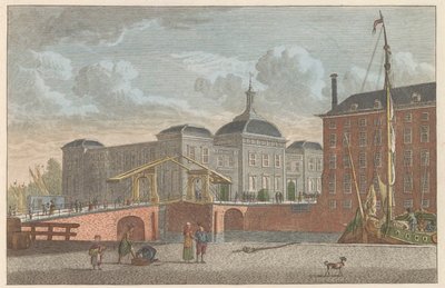 Beurs te Rotterdam, ca. 1790 door Carel Frederik Bendorp (I)