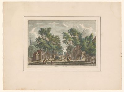 Straat in Amstelveen door Carel Frederik Bendorp (I)