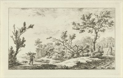 Houtsprokkelaar door Carel Lodewijk Hansen