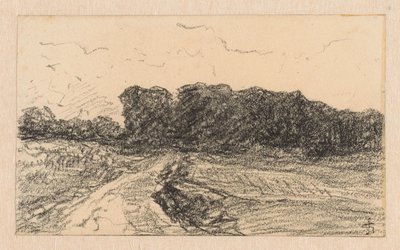 Linden-allee, weg naar de Bresserberg te Kleve door Carel Nicolaas Storm van 