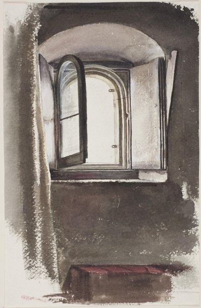 Een monnikencel door Carl Bloch