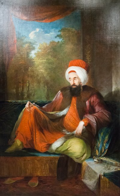 Yusuf Agah Efendi door Carl Frederick von Breda