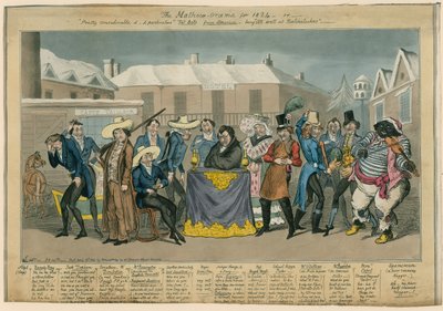De Mathew-Orama voor 1824; of, vrij bijzonder d-d specifieke lekkernijen uit Amerika - alles goed in Natchitoches door Carl Georg Adolph Hasenpflug