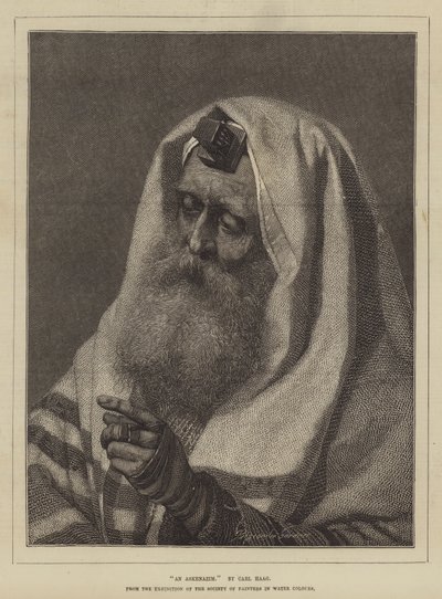 Een Askenazim door Carl Haag