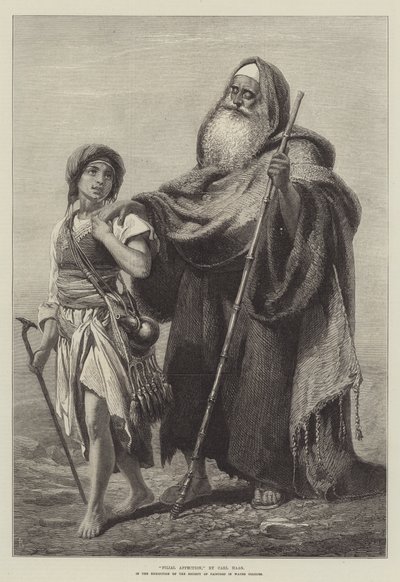 Kinderlijke genegenheid door Carl Haag