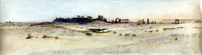 Tempel van de Zon, Triomfboog en Grote Colonnade door Carl Haag