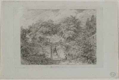Het Kleine Park door Carl Julius Rieden