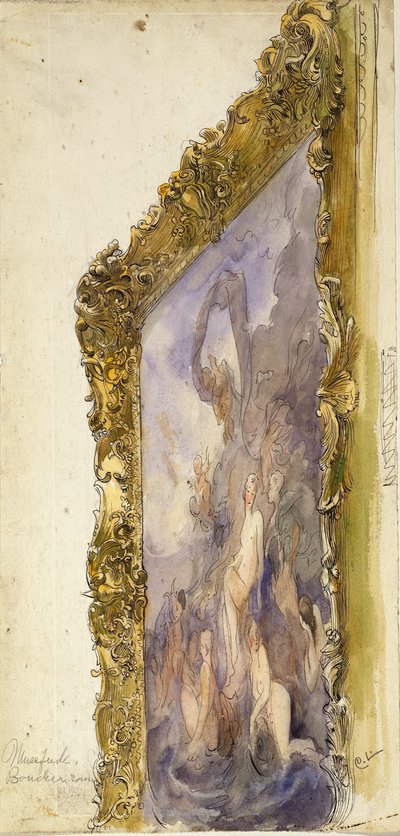 Lovisa Ulrika-Fresko. Triumph der Venus door Carl Larsson
