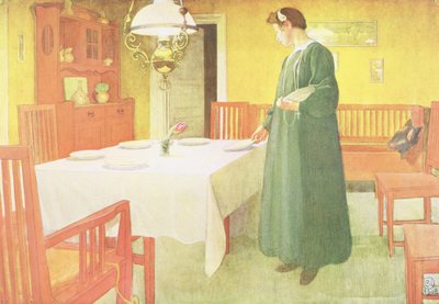 Schoolhuishouden, eetkamerscène, gepubliceerd in 