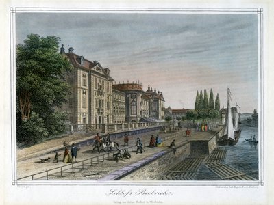 Paleis van Biebrich, Wiesbaden, Duitsland door Carl Mayer