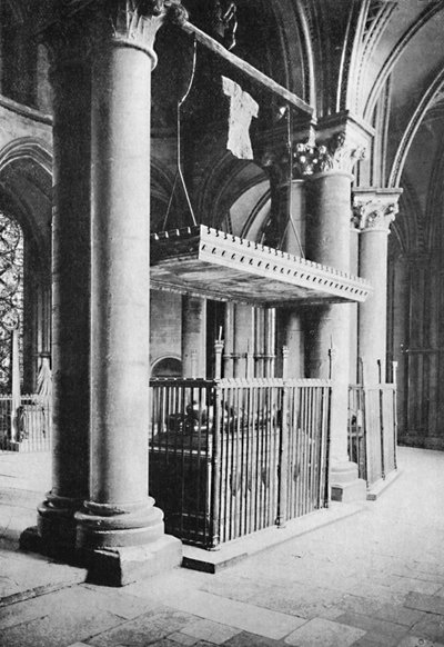 Graf van de Zwarte Prins, Canterbury Cathedral, 1903 door Carl Norman