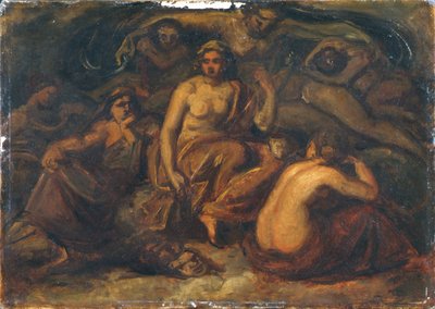 De Drie Schikgodinnen door Carl Rahl