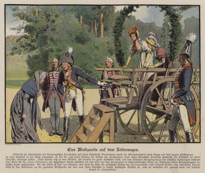 Een uitstapje naar het bos door Carl Röchling