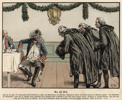 Oude Fritz door Carl Röchling