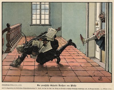 De Pruisische gezant Freiherr von Plotho door Carl Röchling