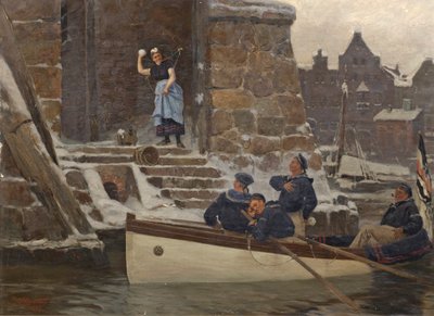 Carl Saltzmann - Vredesverzekering, 1909 door Carl Saltzmann