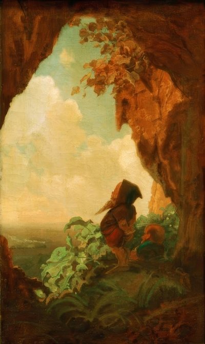 Bergmannetjes, of de eerste spoorweg door Carl Spitzweg