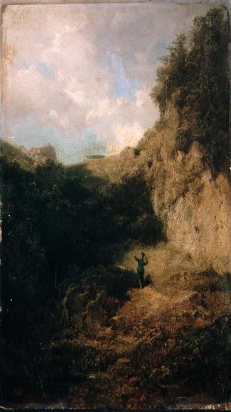 De terugkeer van de soldaat door Carl Spitzweg