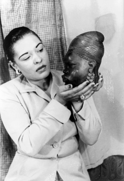 Billie Holiday (1915-1959) Amerikaanse jazz-zangeres 23 maart door Carl Van Vechten