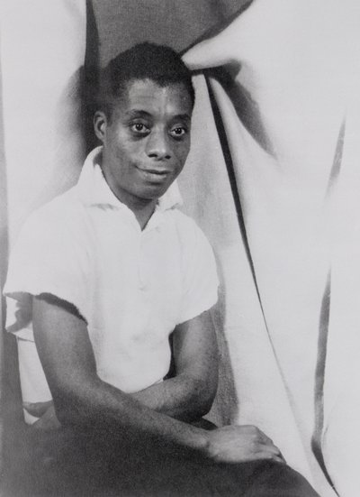 James Baldwin (1924-87) 13 september 1955 (gelatinezilverdruk) door Carl Van Vechten