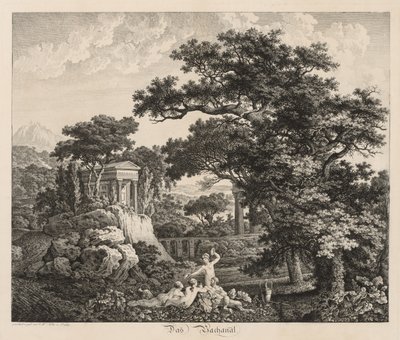 Das Bachanal door Carl Wilhelm Kolbe I