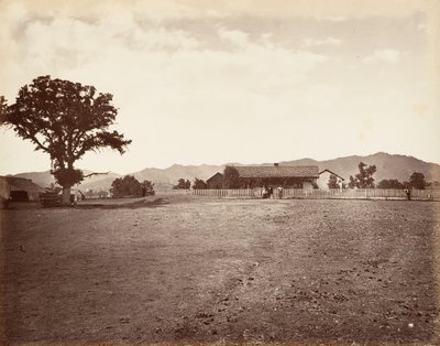 Santa Margarita Ranch, 1876, gedrukt ca. 1876 door Carleton Emmons Watkins
