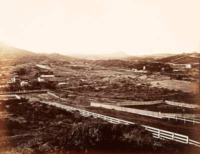 [Lone Mountain, van het Weeshuis]. door Carleton Watkins