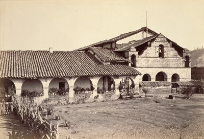 Missie, San Antonio de Padua door Carleton Watkins