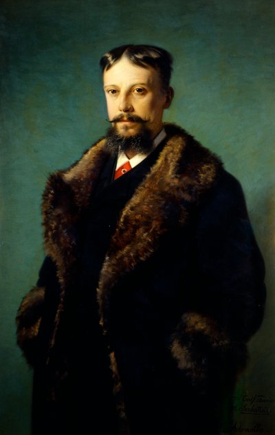 Portret van Alfonso Serbatisti door Carlo Ademollo